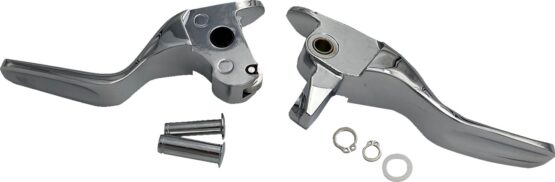 Drag Specialties Short Chrome Lever Set For Harley-Davidson Touring