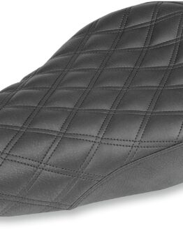 Renegade Lattice Stitched Solo Seat Black Gel
