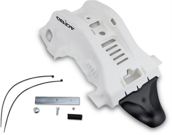 Acerbis Offroad Skid Plate White/Black Skid Plates
