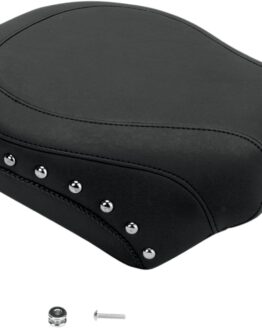 Wide Studded Vinyl Pillion Pad