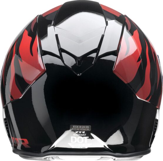 Z1R Warrant Panthera Helmet XL Black/Red - Image 4