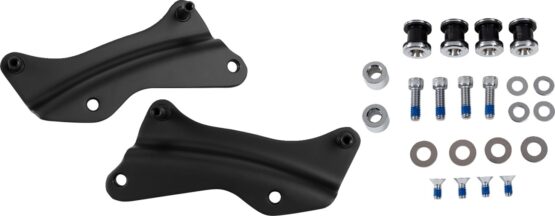 Drag Specialties Backrest Docking Kit Black For Harley Touring