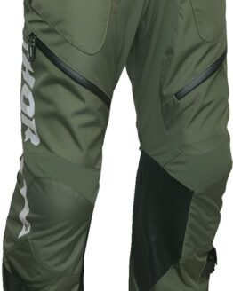 Thor Terrain Over-the-Boot Pants Men's 44 Charcoal Gray Military Green