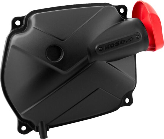 KOSO Hurricane Racing Air Filter Cover Black/Red Honda Grom 125 2022-2024