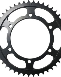 Parts Unlimited Rear Sprocket 530 47T Black Steel For Yamaha YZF600R