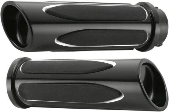 Arlen Ness Deep Cut Comfort Grips Black