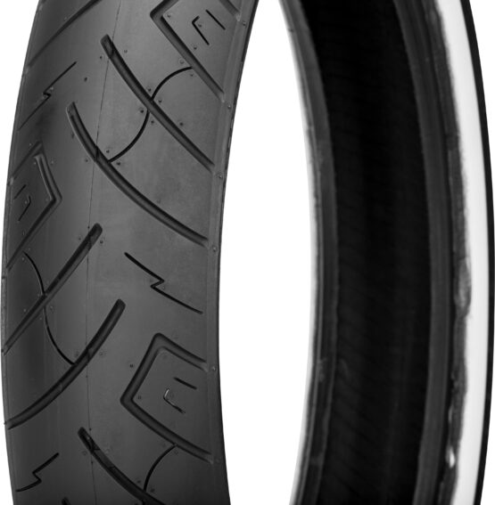 100/90-19 F777 61H White Wall Reinforced Front Tire - Image 2