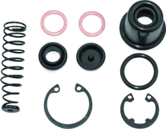 QuadBoss Rear Master Cylinder Seal Kit Black Fits 04-08 Arctic Cat 400 DVX