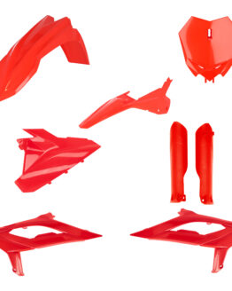 Acerbis Full Plastic Kit Red For Beta 300 RX 2023-2024, 450 RX 2024