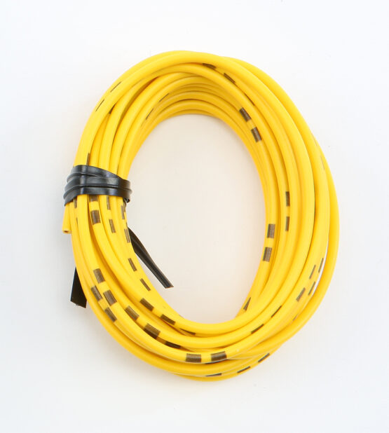 13' Color Match Electrical Wire - Solid Yellow 14A/12V 20AWG - Image 2
