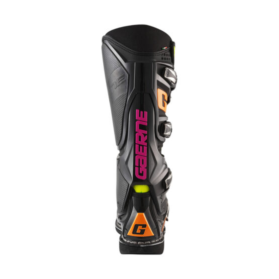 Gaerne SG12 Limited Edition Boot Black/Orange/Pink Size 10 - Image 5