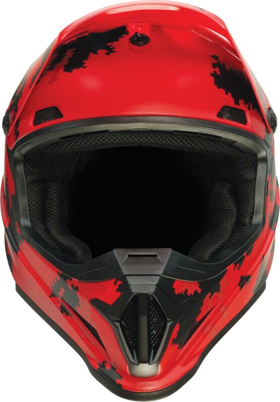 Z1R Rise Digi Camo Helmet XL Red Adult - Image 2
