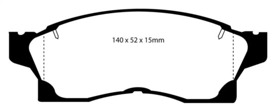 Yellowstuff Front Brake Pads