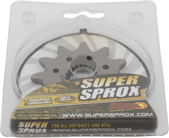 Supersprox Steel 12T Front Countershaft Sprocket Fits 01-20 Yamaha GasGas - Image 3