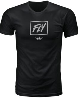 Fly Racing Zoom Tee Black Small