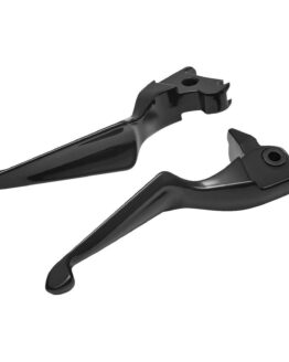 Boss Blades Lever Set Gloss Black by Kuryakyn Fits 14-16 Touring