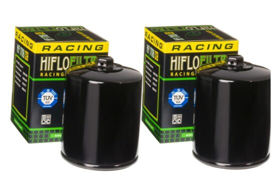 HF170BRC Race Oil Filter - Black - 2 Pack