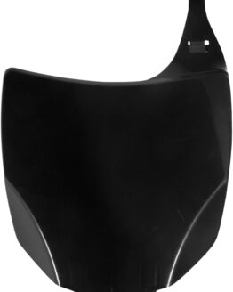 Front Number Plate - Black