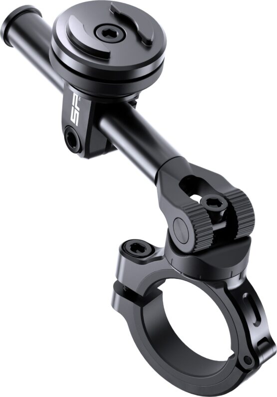 SP CONNECT Moto Mount 3D Phone Mount 1.5 Inch Black Handlebar Kit