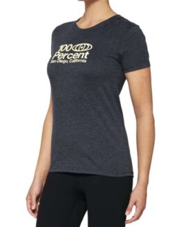 100% Women's SD Tee Navy Heather