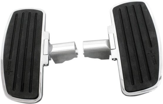 Adjustable Bolt-On Driver Floorboards Chrome