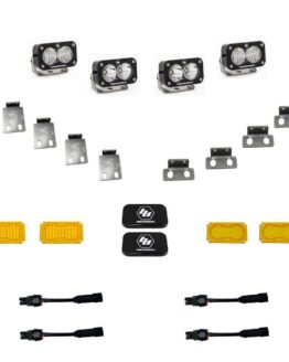 S2 Pro Fog Pocket Kit by Baja Designs - Fits 2021+ Ford Raptor