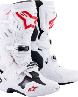 Alpinestars Tech 10 Supervented Boots White/Red US 13