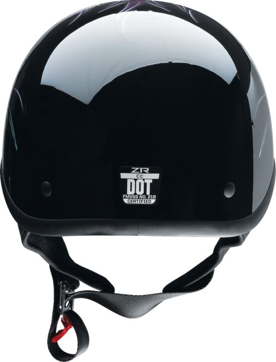 Z1R CC Beanie Hellfire Helmet - Small, Purple/Black - Image 4