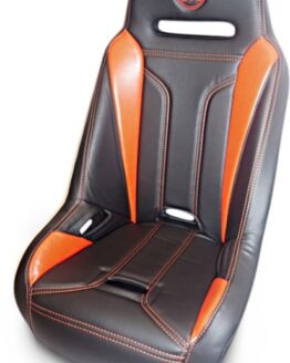 Extreme Double T Solo Seat Black/Deep Orange