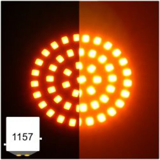 Letric Lighting Bullet Style LED Insert 1157 Amber
