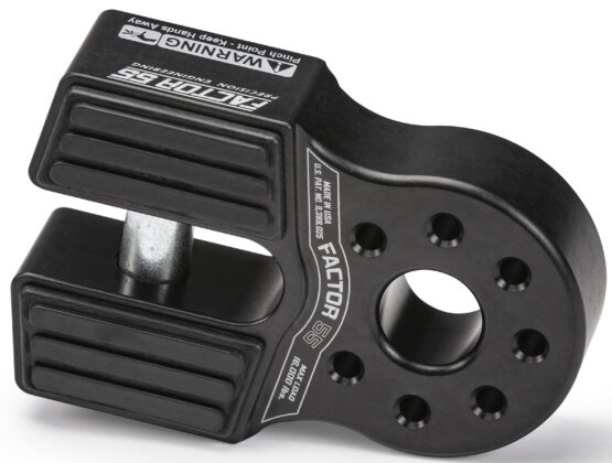 FlatLink XTV Winch Line Shackle Mount - Black - Image 2