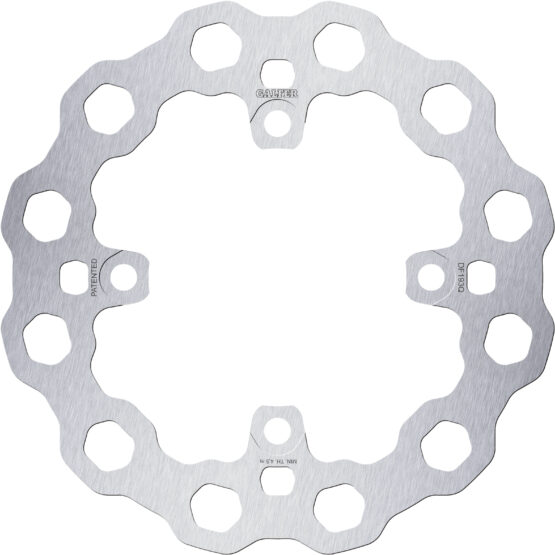 220mm Solid Mount Rear Cubiq Brake Rotor - Image 2