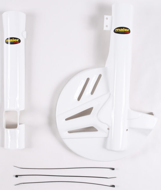 Fork/Disc Guard White
