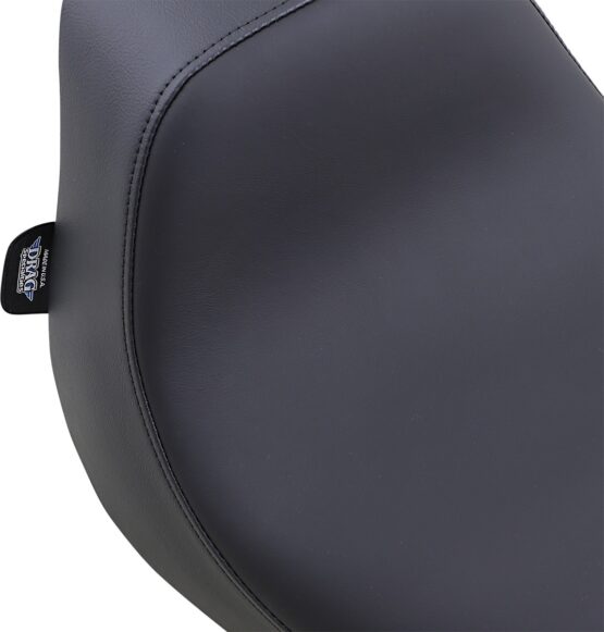 Drag Specialties Solo Seat Smooth Black FXST FLST 2000-2017 - Image 4