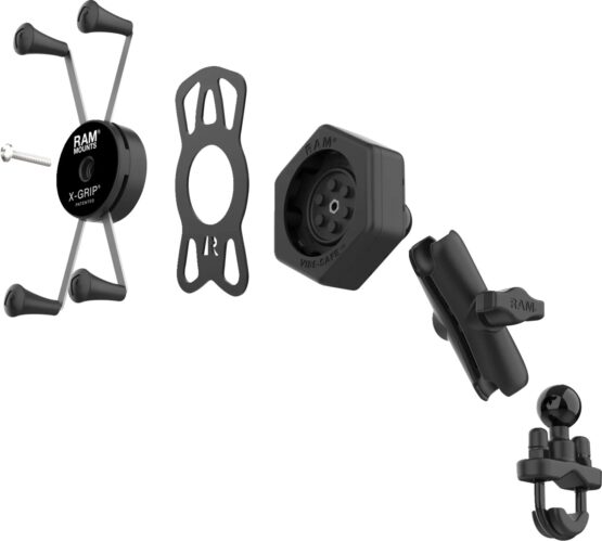 Rail Mount with X-Grip Cradle for Cell Phones/Phablets - Image 4