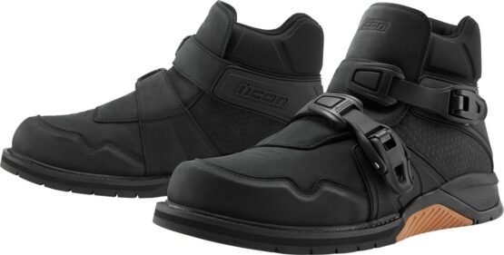 ICON Slabtown Waterproof Boots Black Size 12