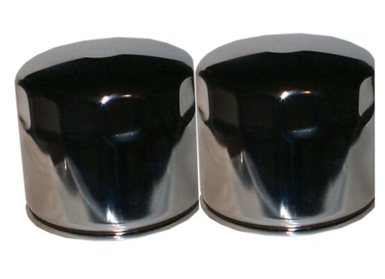 HF172C Oil Filter - Chrome - 2 Pack