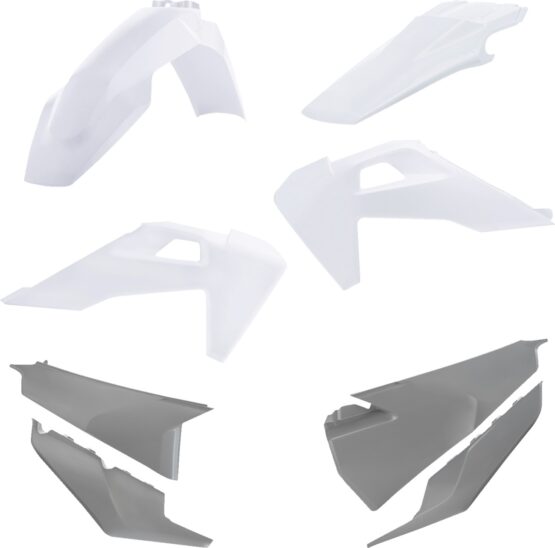 Acerbis Plastic Kit White For Husqvarna TE/FE 2020-2023