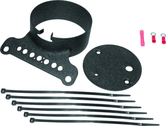 Black Single Gauge Mount Kit Biker's Choice Fits 95-11 Sportster