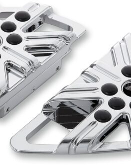 Arlen Ness Chrome Passenger Floorboards 10-Gauge