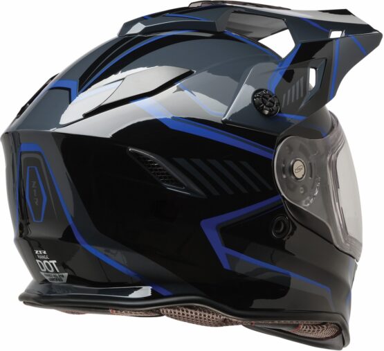 Z1R Range 2.0 Voyager Helmet Gloss Blue/Gray - Small - Image 2
