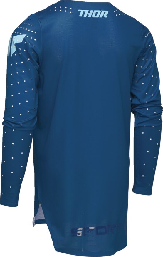 Thor Youth SPORTMODE Brave Jersey Blue Yellow Large - Image 2