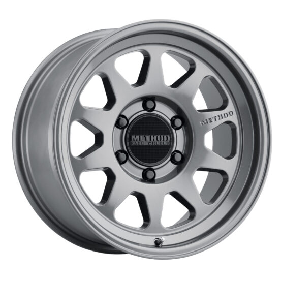 MR316 17x8.5 0mm Offset 6x5.5 106.25mm CB Gloss Titanium Wheel