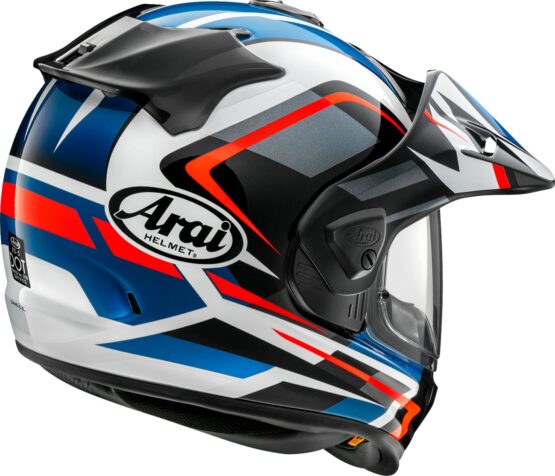 Arai XD-5 Discovery Helmet XL Red/White/Blue - Image 2