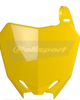 Front Number Plate - Yellow