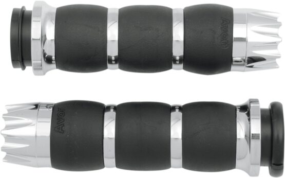 Velvet Air Grips Excaliber Chrome