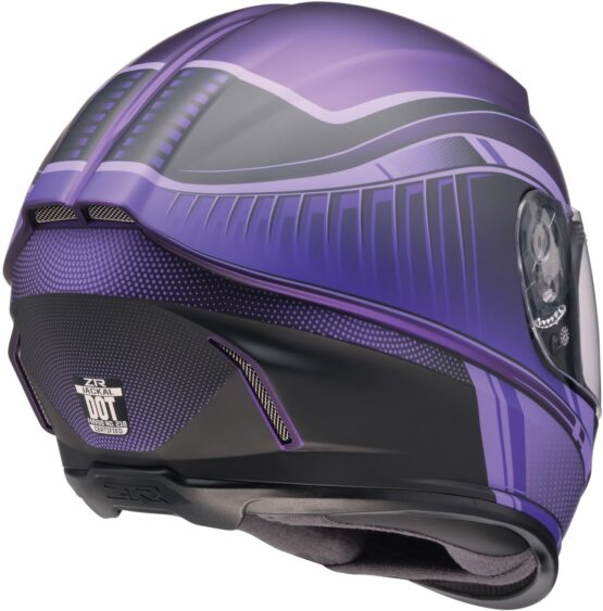 Z1R Jackal Dark Matter Helmet 2XL Matte Black/Purple - Image 3