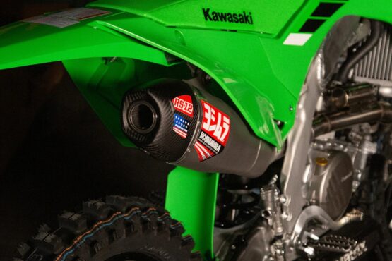 Yoshimura RS-12 Full Exhaust System SS/AL/CF For Kawasaki KX250F/X 2025