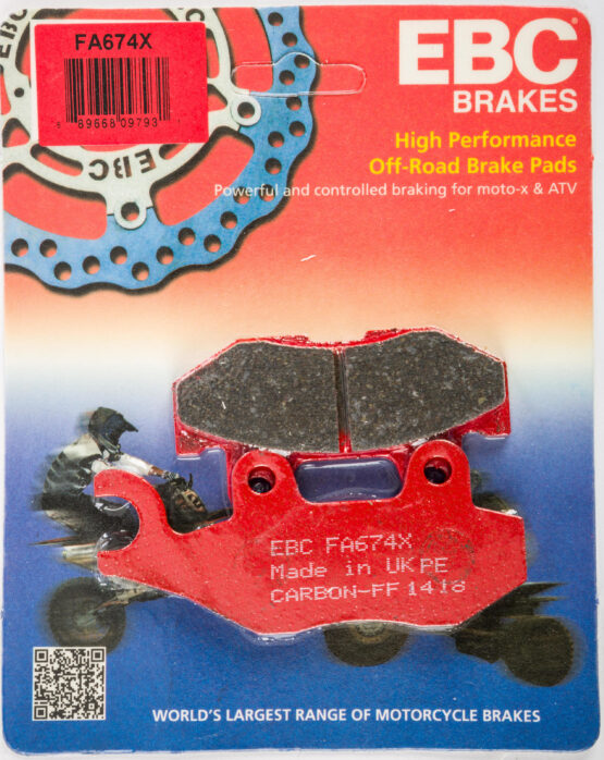 X Series Carbon Graphite Brake Pads and Shoes