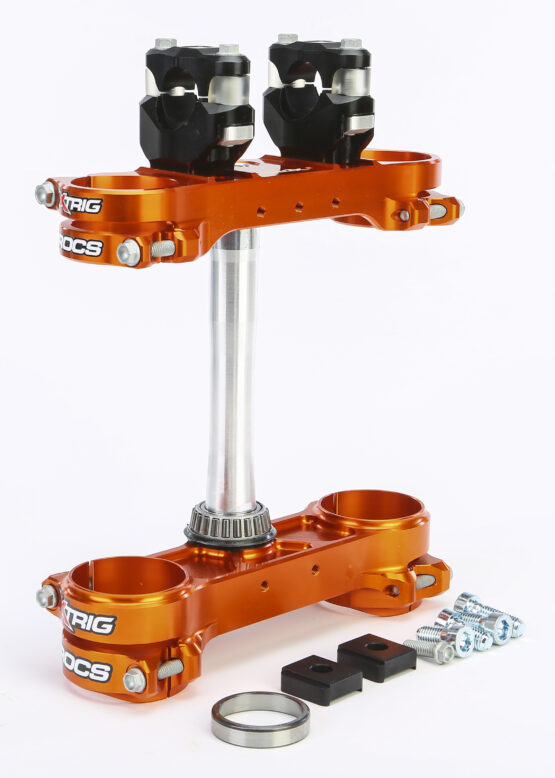 ROCS Triple Clamp 22mm Orange